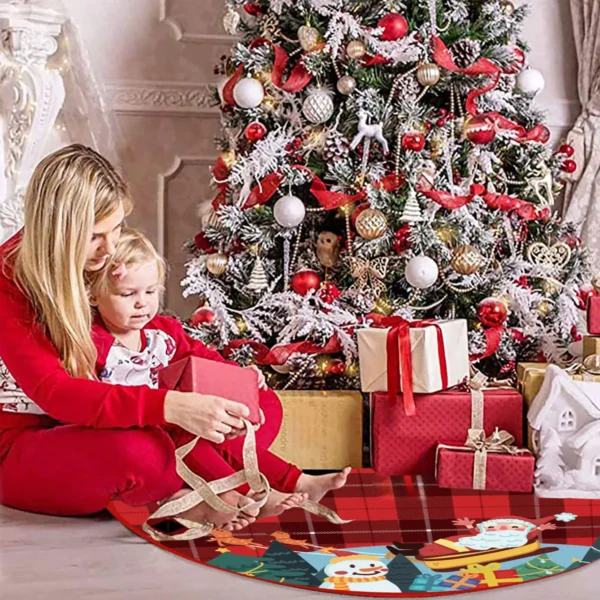 Pie de arbol navideño D7