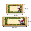 Alfombrillas navideñas de 2 piezas PP