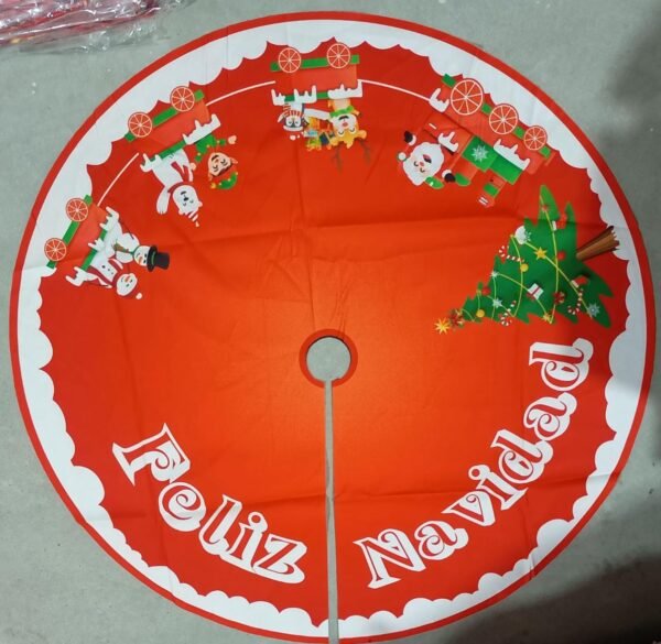 Pie de arbol navideño D7