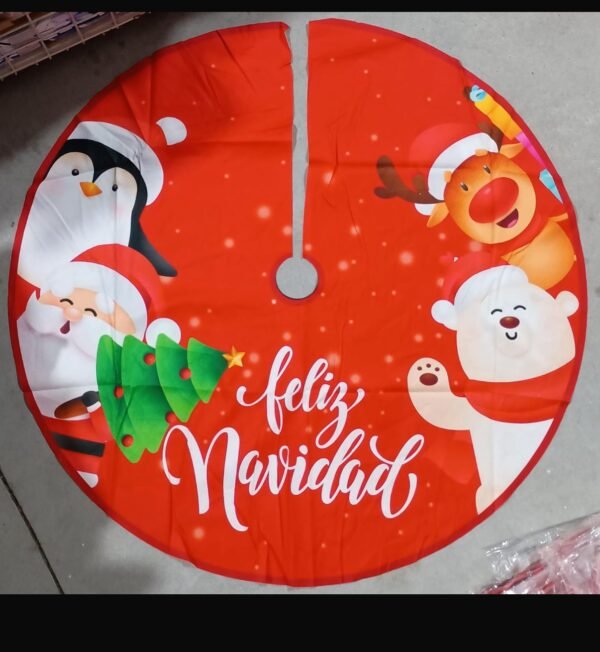 Pie de arbol navideño D9