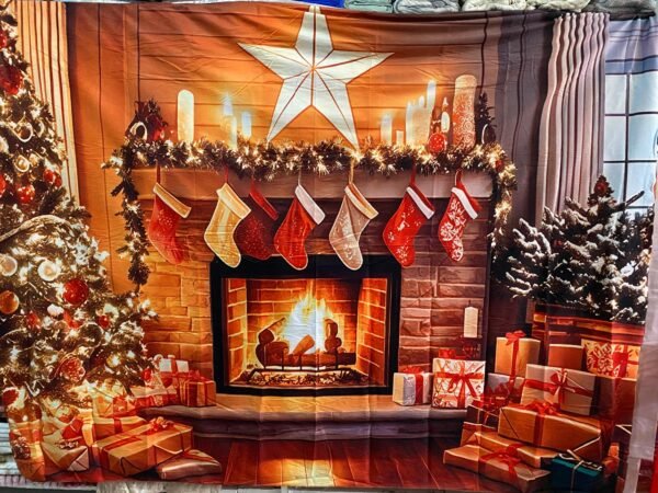 Telones navideños de pared