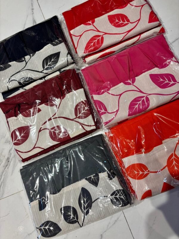 Cortina tropical con faldon